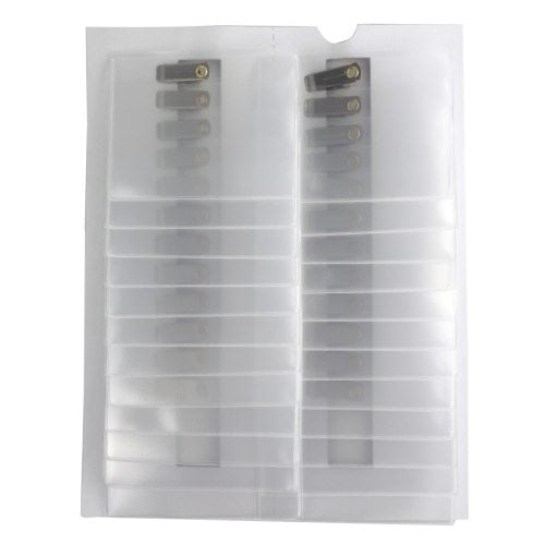 Avery Laser and Inkjet 3" x 4" Clip Name Badges 100pk - 74541