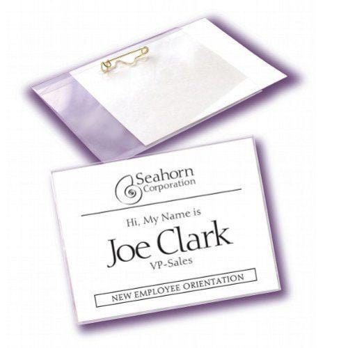 Avery Laser and Inkjet 3" x 4" Pin Name Badges 100pk - 74540