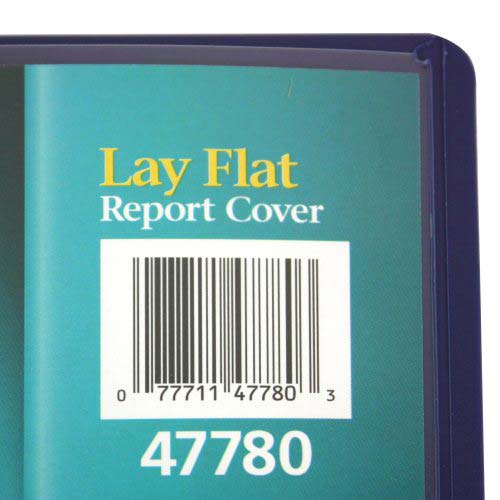 Avery Lay Flat Report Cover Blue 1pk - 47780