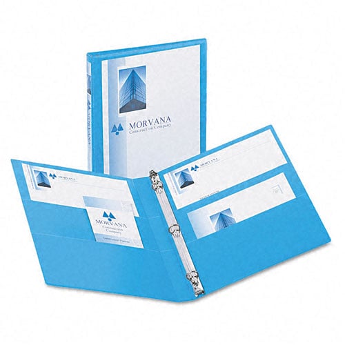 Avery Light Blue Non-Stick Heavy Duty View Binders