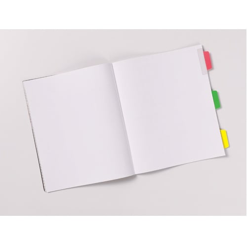 Avery Margin UltraTabs 2-1/2" x 1" Primary Colored Repositionable 2-Sided Writable Tabs 24pk - 74768