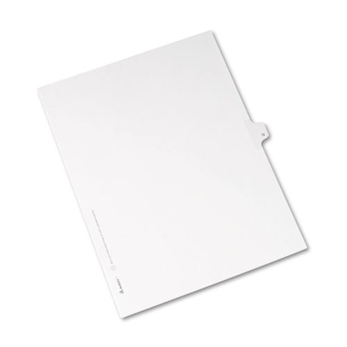 Avery N Individual Legal Index Allstate Style Dividers 25pk - 82176 - Clearance Sale