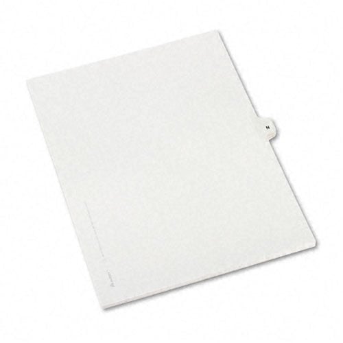 Avery N Individual Legal Index Avery Style Dividers - 01414