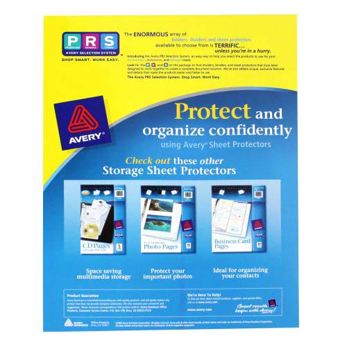 Avery Photo Pages - Four 4" x 6" Photos Per Page 10pk - 13406 - Clearance Sale