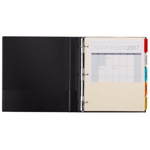Avery Pockets 'n Tabs Multicolor 5-Tab 9-1/4" x 11-1/8" Insertable Dividers 1 set - 81009