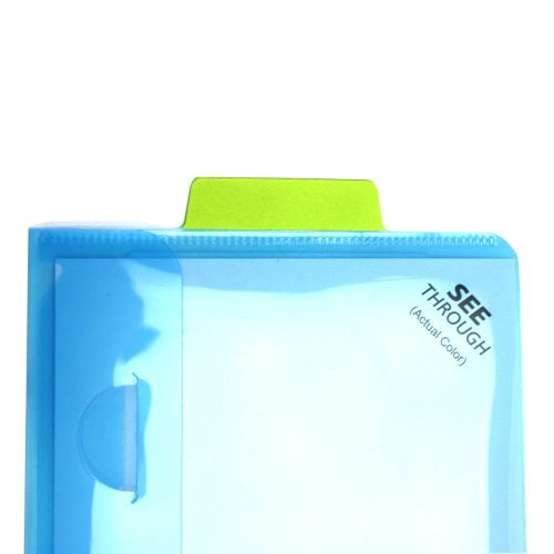 Avery PocketTabs 5-1/8" x 8-5/10" Tabbed Notebook Storage Pockets 5pk