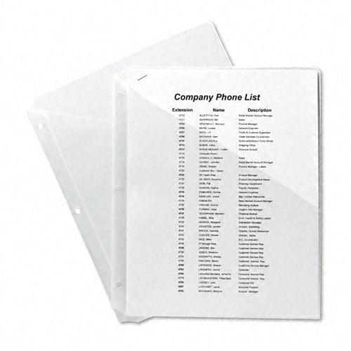 Avery Poly Binder Pockets Clear 5pk - 75243 - Clearance Sale