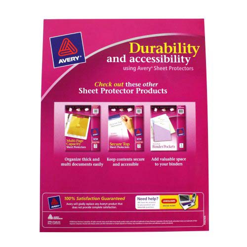 Avery Poly Binder Pockets