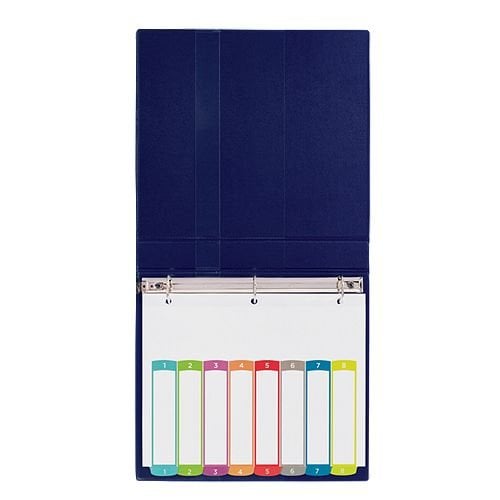 Avery Ready Index Customizable Table of Contents Multicolor 1-8 Tab Preprinted Dividers 1 set - 11841