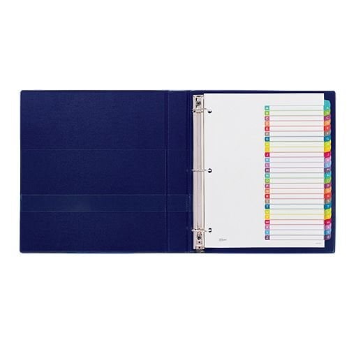 Avery Ready Index Customizable Table of Contents Multicolor A-Z Tab Preprinted Dividers 1 set - 11844 - Clearance Sale (Discontinued)