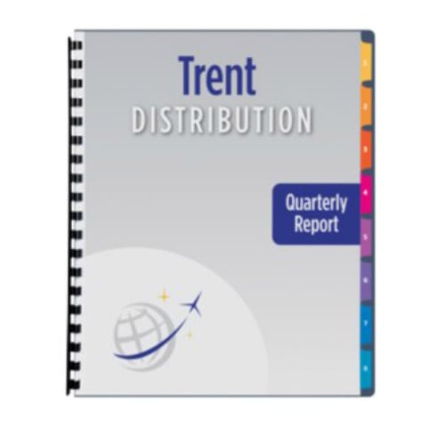 Avery Ready Index Multicolor Narrow Prepinted 1-8 Tab Unpunched TOC Dividers - 5 Sets