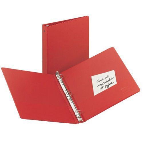 Avery Red Economy Round Ring Binders (12pk)