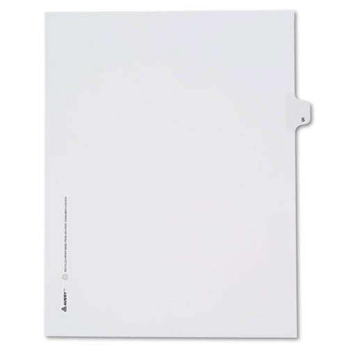 Avery S Individual Legal Index Allstate Style Dividers 25pk - 82181