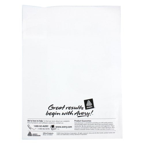 Avery Self-Adhesive CD-DVD-Zip Disk Holders 10pk - 73721 - Clearance Sale