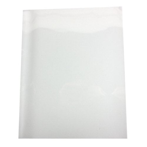 Avery Slide Lock Report Covers With Binding Bar White (100pk) - 47701