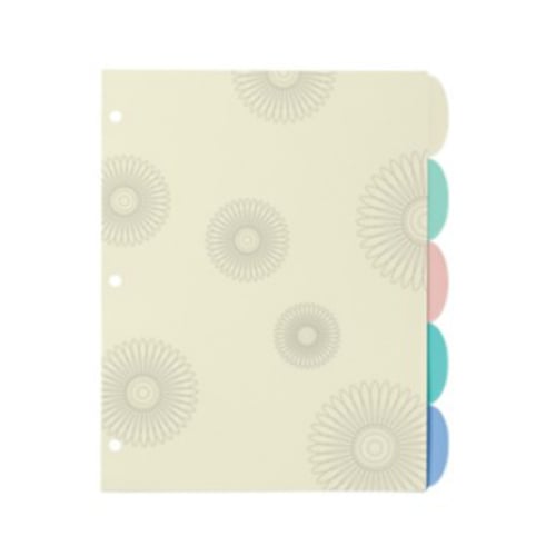 Avery Studio Collection Multicolor 5-Tab Durable Write-On Dividers - 1 Set