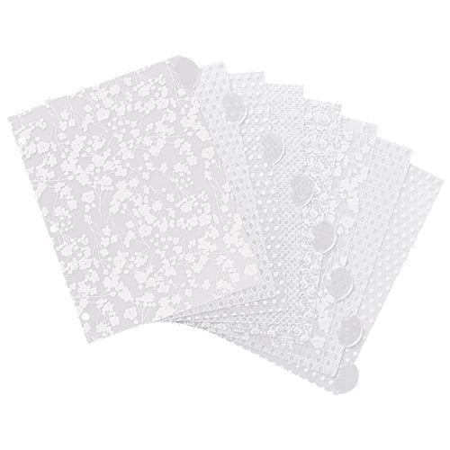 Avery Style Edge 8-Tab Frosted Plastic Insertable Dividers (Assorted Fashion Designs) 1 set - 11291 - Clearance Sale