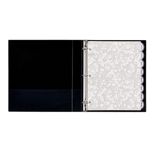 Avery Style Edge 8-Tab Frosted Plastic Insertable Dividers (Assorted Fashion Designs) 1 set - 11291 - Clearance Sale