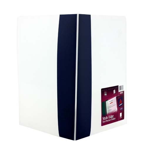Avery Style Edge Two Pocket Folder Assorted (1pk) - 47859