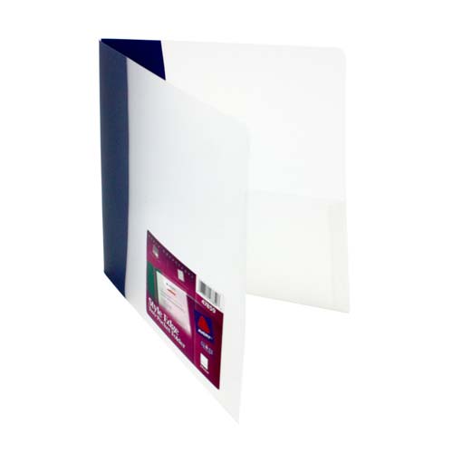 Avery Style Edge Two Pocket Folder Assorted (1pk) - 47859