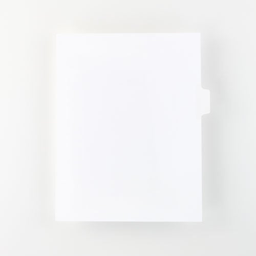 Letter Size Unprinted Collated  Mylar Coated Side Tab Legal Indexes