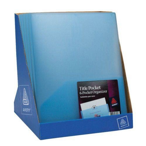 Avery Title Pocket 6-Pocket Organizer Assorted 1pk - 47697