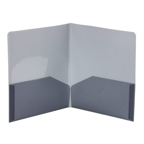 Avery Title Pocket Folder Gray (4pk) - 47816