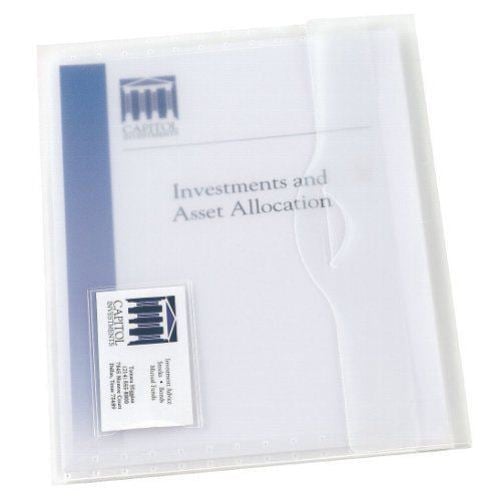 Avery Translucent Document Wallet Clear 1pk - 72278