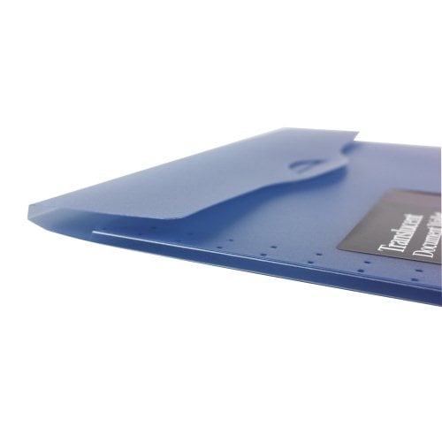 Avery Translucent Document Wallet Light Blue (1pk) - 72279