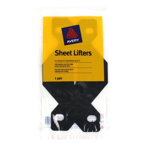 Avery Triangle Shaped Ring Binder Sheet Lifters 2pk - 75225 - Clearance Sale