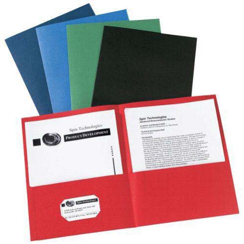 Avery Assorted Two-Pocket Folder Assorted 25pk - 47993 - Clearance Sale