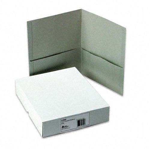 Avery Gray Two-Pocket Folder 25pk - 47990