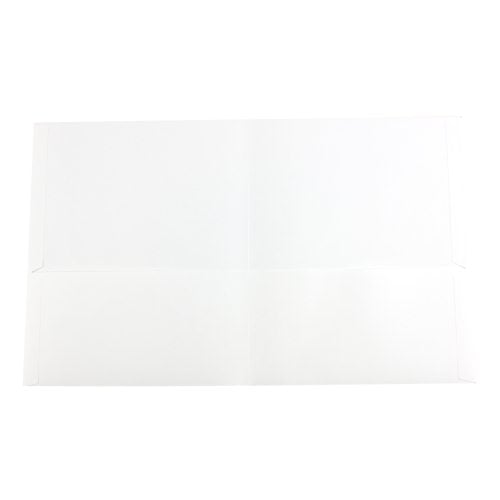 Avery White Two-Pocket Folder 25pk - 47991