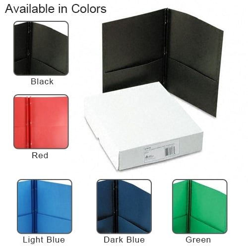 Avery Two Pocket Folder with Fasteners (25pk)