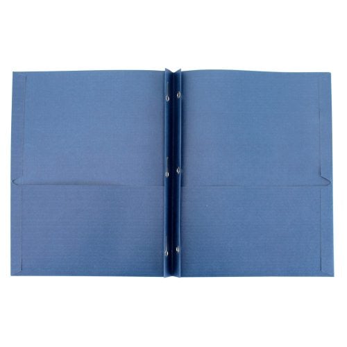 Avery Two Pocket Folder with Fasteners Dark Blue 25pk - 47975