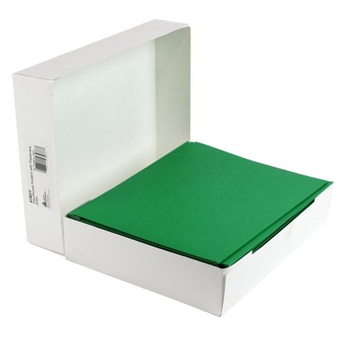 Avery Two Pocket Folder with Fasteners Green 25pk - 47977