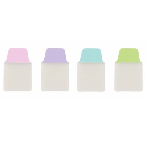 Avery UltraTabs 1" x 1-1/2" Pastel Colored Repositionable 2-Sided Writable Mini Tabs 40pk - 74761