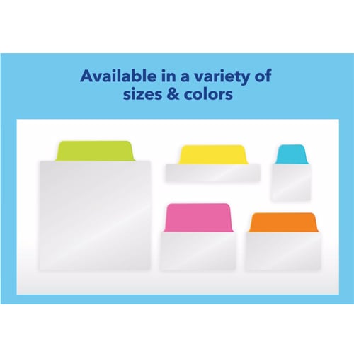 Avery UltraTabs 1" x 1-1/2" Primary Colored Repositionable 2-Sided Writable Mini Tabs 40pk - 74760