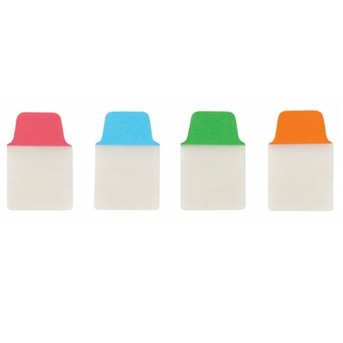 Avery UltraTabs 1" x 1-1/2" Primary Colored Repositionable 2-Sided Writable Mini Tabs 80pk - 74763  - Clearance Sale
