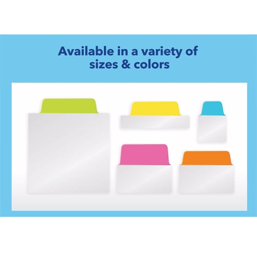 Avery UltraTabs 2" x 1-1/2" Neon Colored Repositionable 2-Sided Writable Tabs 48pk - 74756 - Clearance Sale