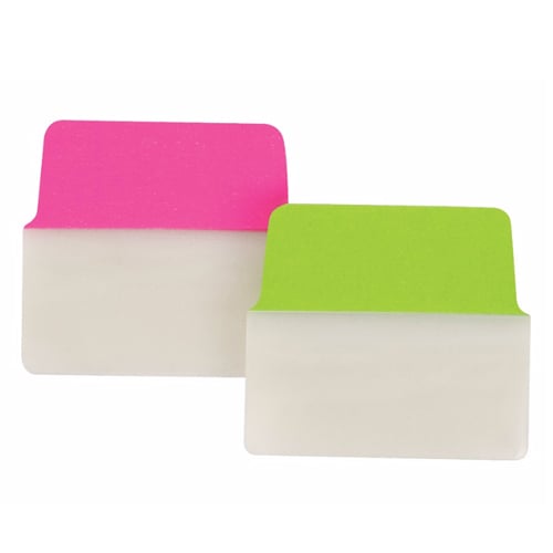 Avery UltraTabs 2" x 1-3/4" Neon Colored Repositionable 2-Sided Writable Big Tabs 20pk - 74764