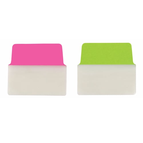 Avery UltraTabs 2" x 1-3/4" Neon Colored Repositionable 2-Sided Writable Big Tabs 20pk - 74764
