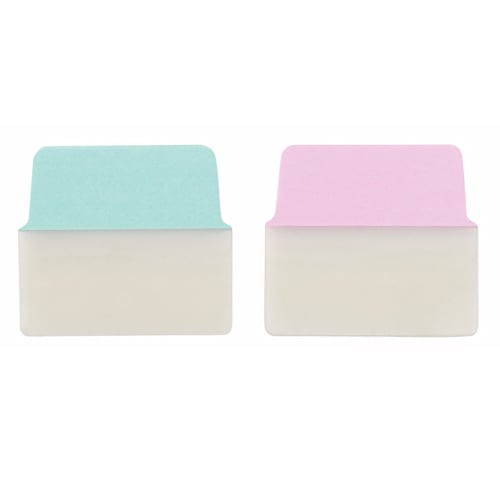 Avery UltraTabs 2" x 1-3/4" Pastel Colored Repositionable 2-Sided Writable Big Tabs 20pk - 74766