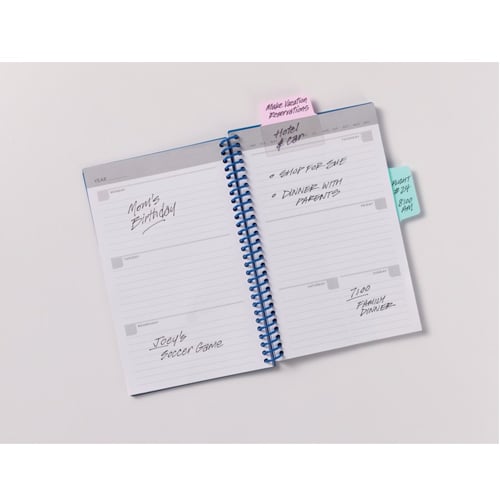Avery UltraTabs 2" x 1-3/4" Pastel Colored Repositionable 2-Sided Writable Big Tabs 20pk - 74766