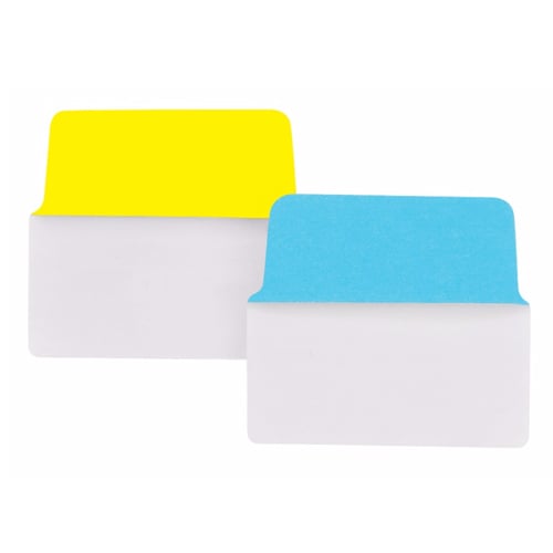 Avery UltraTabs 2" x 1-3/4" Primary Colored Repositionable 2-Sided Writable Big Tabs 20pk - 74765