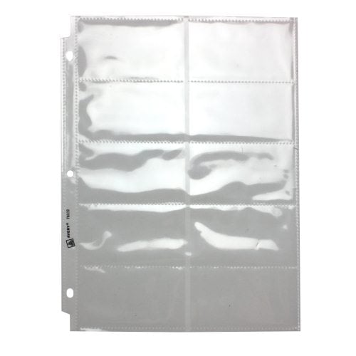Avery Untabbed Business Card Pages Polypropylene 10pk - 76009
