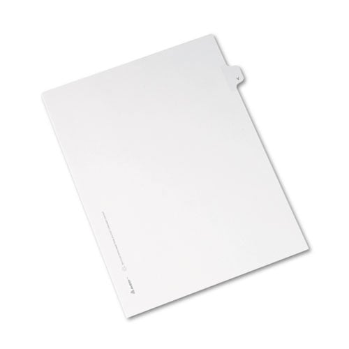 Avery V Individual Legal Index Allstate Style Dividers 25pk - 82184