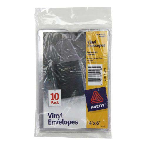 Avery Vinyl Envelopes(10pk)