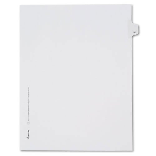 Avery W Individual Legal Index Allstate Style Dividers 25pk - 82185 - Clearance Sale