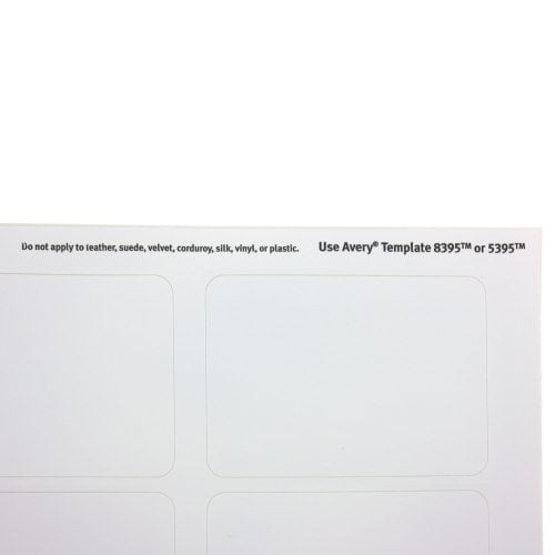 Avery White Name Badge Label 2-1/3" x 3-3/8" 160pk - 8395- Clearance Sale